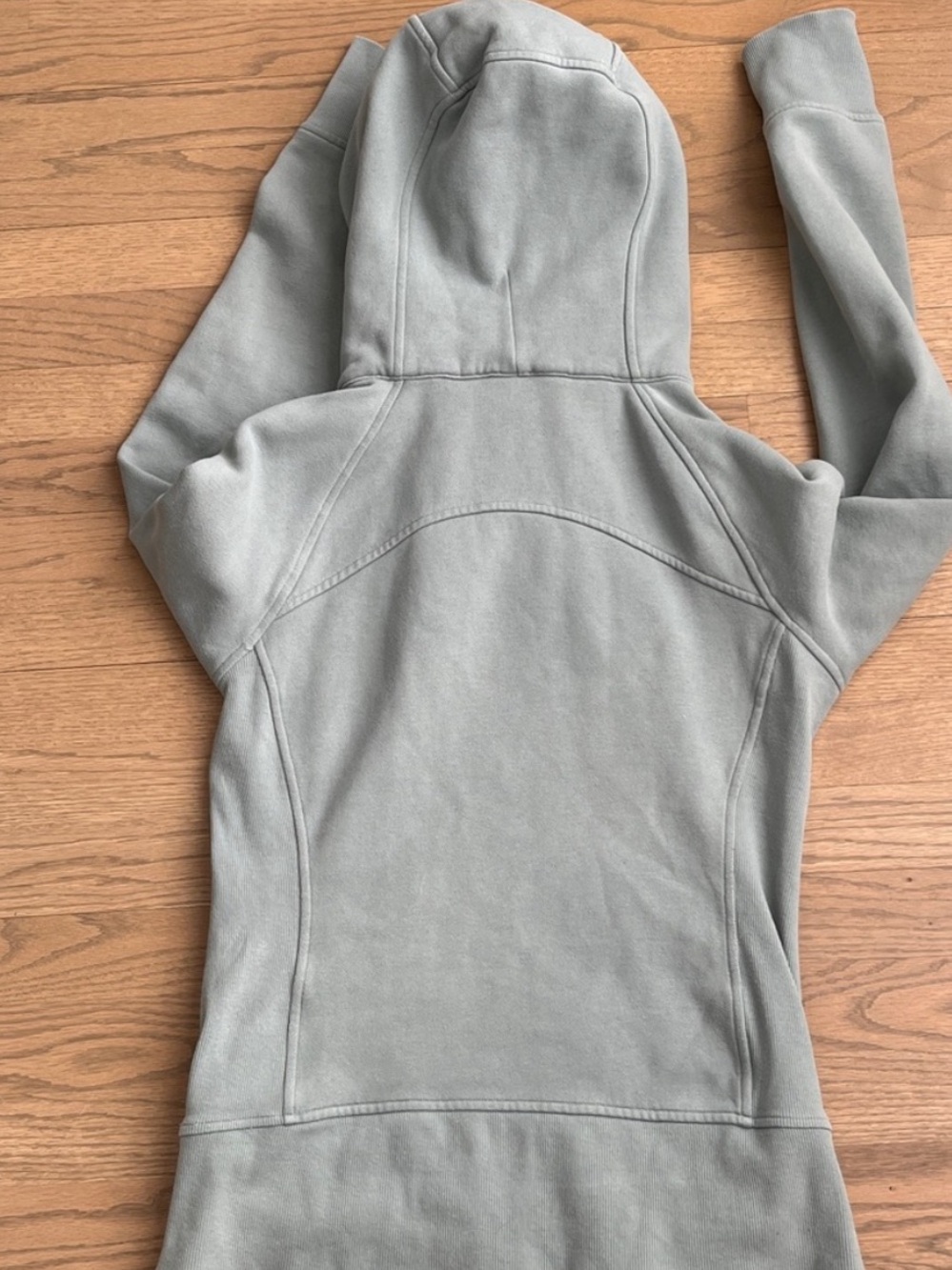 Lululemon Green Full-Zip Scuba Hoodie | Size 6 - Picture 3 of 6